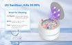 Ultrasonic UV Cleaner for Dentures, Aligner, Retainer, Whitening Trays, Night Dental Mouth Guard, Toothbrush Head, Jewelry, Diamonds,Rings