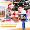 Kids Camera with Magnifier Function, Kids Toys,1080P FHD Kids Digital Video Camera Assembled 3.5Inch Large Screen with 8GB SD Card