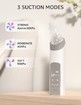 Electric Nose Aspirator,Nose Sucker,Automatic Nose Cleaner with 3 Silicone Tips,Adjustable Suction Level,Music and Light Soothing Function