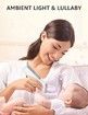 Electric Nose Aspirator,Nose Sucker,Automatic Nose Cleaner with 3 Silicone Tips,Adjustable Suction Level,Music and Light Soothing Function