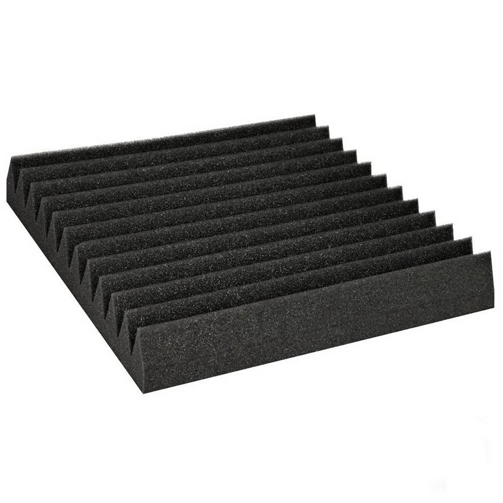 Alpha 20pcs Acoustic Foam Panels Tiles Studio Sound Absorbtion Wedge 30X30CM