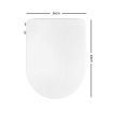 Non Electric Bidet Toilet Seat - White