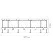 Bestway Steel Pro Round Frame Pool 76CM