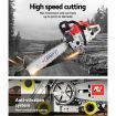 GIANTZ 52CC Petrol Commercial Chainsaw Chain Saw Bar E-Start Pruning