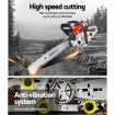 Giantz Petrol Chainsaw Commercial E-Start 18 inch