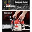 Giantz Petrol Chainsaw Commercial E-Start 18 inch