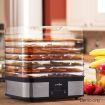 5 Star Chef Food Dehydrator with 7 Trays - Silver