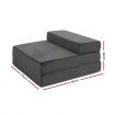Giselle Bedding Folding Foam Portable Mattress - Grey