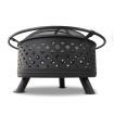 Fire Pit BBQ Grill Smoker Portable Outdoor Fireplace Patio Heater Pits 30"
