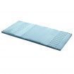 Giselle Bedding Cool Gel 7-zone Memory Foam Mattress Topper w/Bamboo Cover 5cm - Single