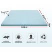 Giselle Bedding Cool Gel Memory Foam Mattress Topper w/Bamboo Cover 5cm - King
