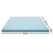 Giselle Bedding Cool Gel Memory Foam Mattress Topper w/Bamboo Cover 5cm - Single