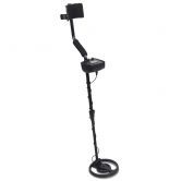 LCD Screen Metal Detector with Headphones - Black