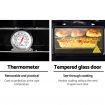Portable Gas Oven and Stove - Black and Yellow