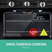 Portable Gas Oven and Stove - Black and Yellow
