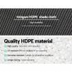 Instahut 50%UV Shade Cloth Shadecloth Sail Garden Mesh Roll Outdoor 1.83x30m