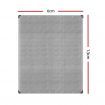 Instahut 6x7.3m Tarp Camping Tarps Poly Tarpaulin Heavy Duty Cover 180gsm Silver