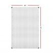 Instahut 4x6m Tarp Camping Tarps Poly Tarpaulin Heavy Duty Cover 135gsm Clear
