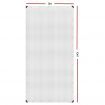 Instahut 5x10m Tarp Camping Tarps Poly Tarpaulin Heavy Duty Cover 135gsm Clear