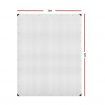Instahut 5x6m Tarp Camping Tarps Poly Tarpaulin Heavy Duty Cover 135gsm Clear