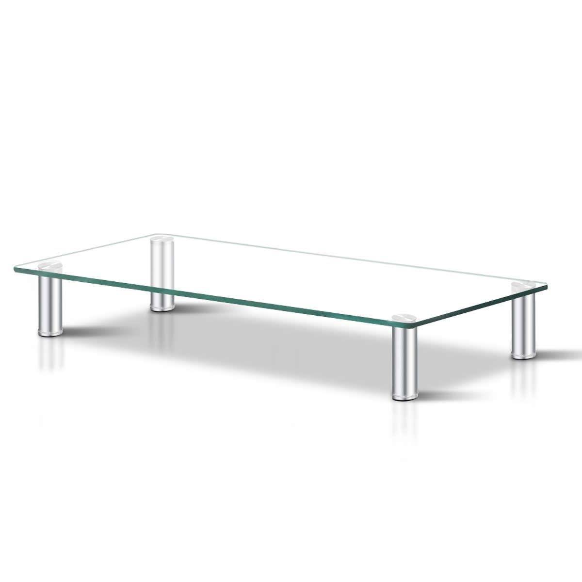 Monitor Stand Desktop Riser with Adjustable Aluminum Legs