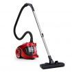 "Devanti Bagless Vacuum Cleaner Cleaners Cyclone Cyclonic Vac HEPA Filter Car Home Office 2200W Red