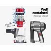Corded Handheld Bagless Vacuum Cleaner - Purple and Silver