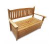 Wooden Garden Storage Bench