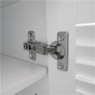Extra Large White Wooden Shoe Cabinet-Max.40 Pairs White