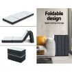 Giselle Bedding Portable Mattress Folding Foldable Foam Floor Bed Tri Fold 180cm