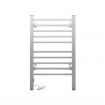 Devanti Heated Towel Rail Rack Bathroom Aluminum Electric Rails Warmer Clothes 10 Rungs