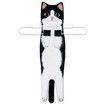 Hand Towels for Bathroom Kitchen,Cute Cat Quick-Dry Hanging Hand Towels Decorative for Bathroom Face Towels,Funny Gifts for Cat Lovers (Black And White)