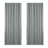 Artiss 2X Blockout Curtains Blackout Window Curtain Eyelet 240x230cm Grey