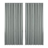 Artiss 2X Blockout Curtains Blackout Window Curtain Eyelet 300x230cm Grey