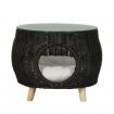Gardeon Side Table Coffee Pet Bed Indoor Wicker Outdoor Furniture Patio Desk