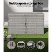 Gardeon Outdoor Storage Cabinet Box Deck Wicker Shelf Chest Garden Shed Tools