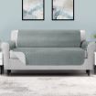 Artiss Sofa Cover Quilted Couch Covers 100% Water Resistant 4 Seater Grey