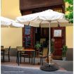 Instahut Outdoor Umbrella Stand 4 x Base Pod Plate Sand/Water Patio Cantilever Fanshaped