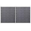 Giantz 96 Storage Bin Rack Wall-Mounted Tool Parts Garage Shelving Organiser