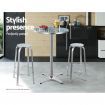 Gardeon Outdoor Bar Stools Patio Furniture Indoor Bistro Kitchen Aluminum x2