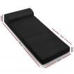 Giselle Bedding Folding Foam Mattress Portable Single Sofa Bed Mat Air Mesh Fabric Black