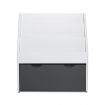 Keezi Kids Bookshelf Childrens Bookcase Organiser Storage Shelf Wooden White
