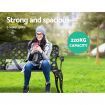 Gardeon Garden Bench Patio Porch Park Lounge Cast Aluminium Outdoor Furniture