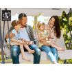 Gardeon Outdoor Swing Chair Hammock 3 Seater Garden Canopy Bench Seat Backyard