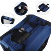 Portable Soft Crate Pet Carrier- 82cm Extra Large, Waterproof, Navy Blue