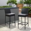 Gardeon Outdoor Bar Stools Dining Chairs Rattan Furniture X2