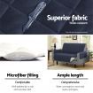 Artiss Sofa Cover Quilted Couch Covers Protector Slipcovers 3 Seater Dark Grey