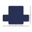 Artiss Sofa Cover Quilted Couch Covers Protector Slipcovers 3 Seater Navy
