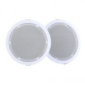 2 x 6" In Ceiling Speakers Home 80W Speaker Theatre Stereo Outdoor Multi Room