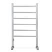 Devanti Electric Heated Towel Rail Rails Warmer Rack Aluminium Bar Bathroom
